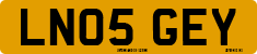 License plate of the United Kingdom, 2001 year system
