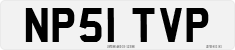 License plate of the United Kingdom, 2001 year system
