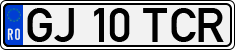 License plate of Romania, Regular plates