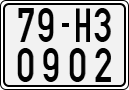 License plate of Vietnam, Motorcycles