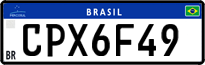 License plate of Brazil, Private owners (Mercosul)