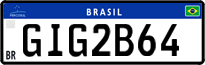 License plate of Brazil, Private owners (Mercosul)