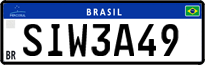 License plate of Brazil, Private owners (Mercosul)