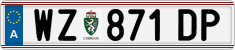 License plate of Austria, Regular plates