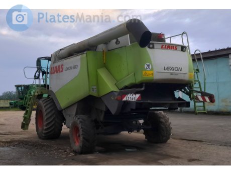 МЖ 3165, Claas Lexion