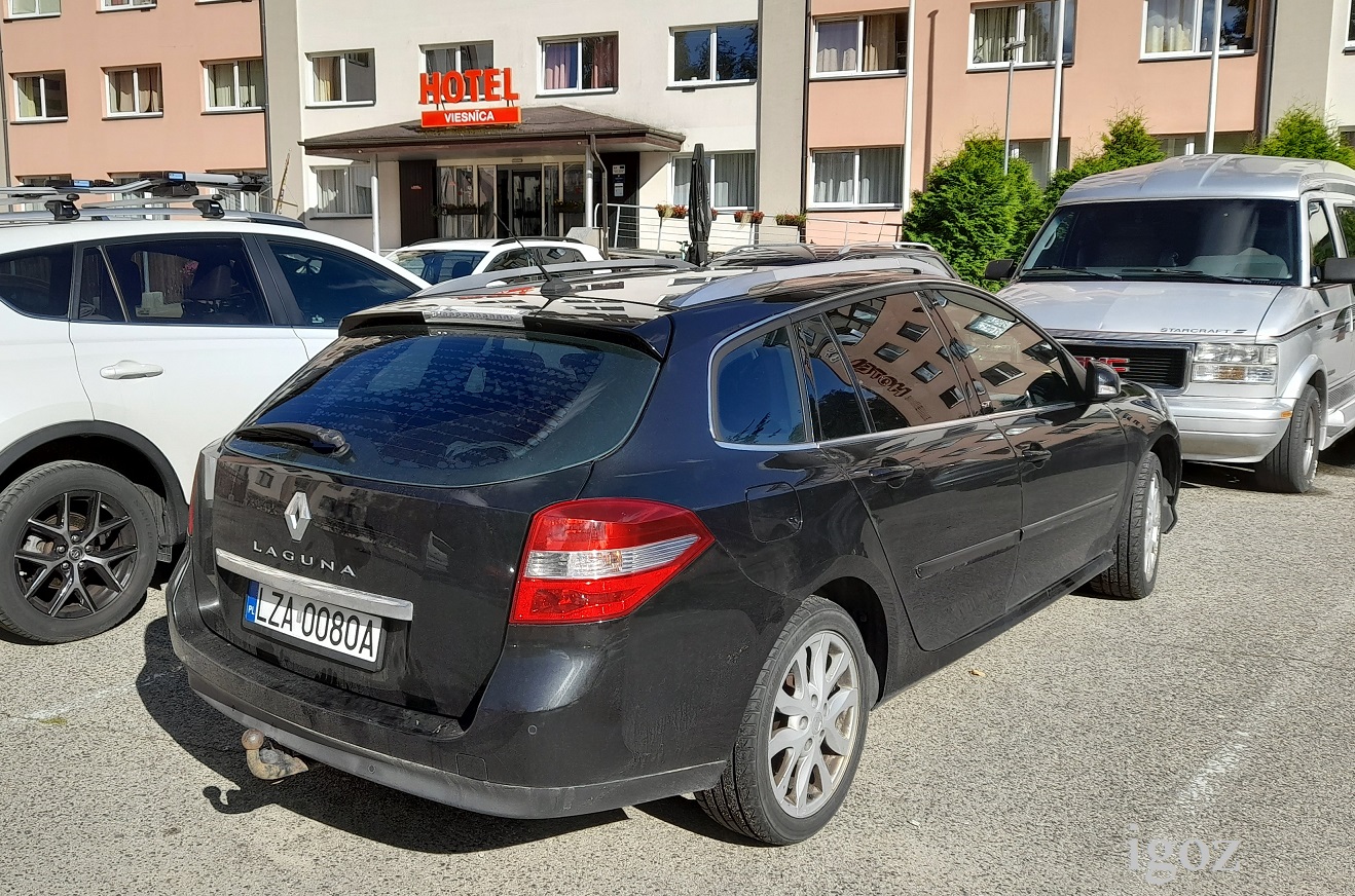 LZA 0080A, Renault Laguna 3rd gen Sport Tourer (X91), 2007–2015