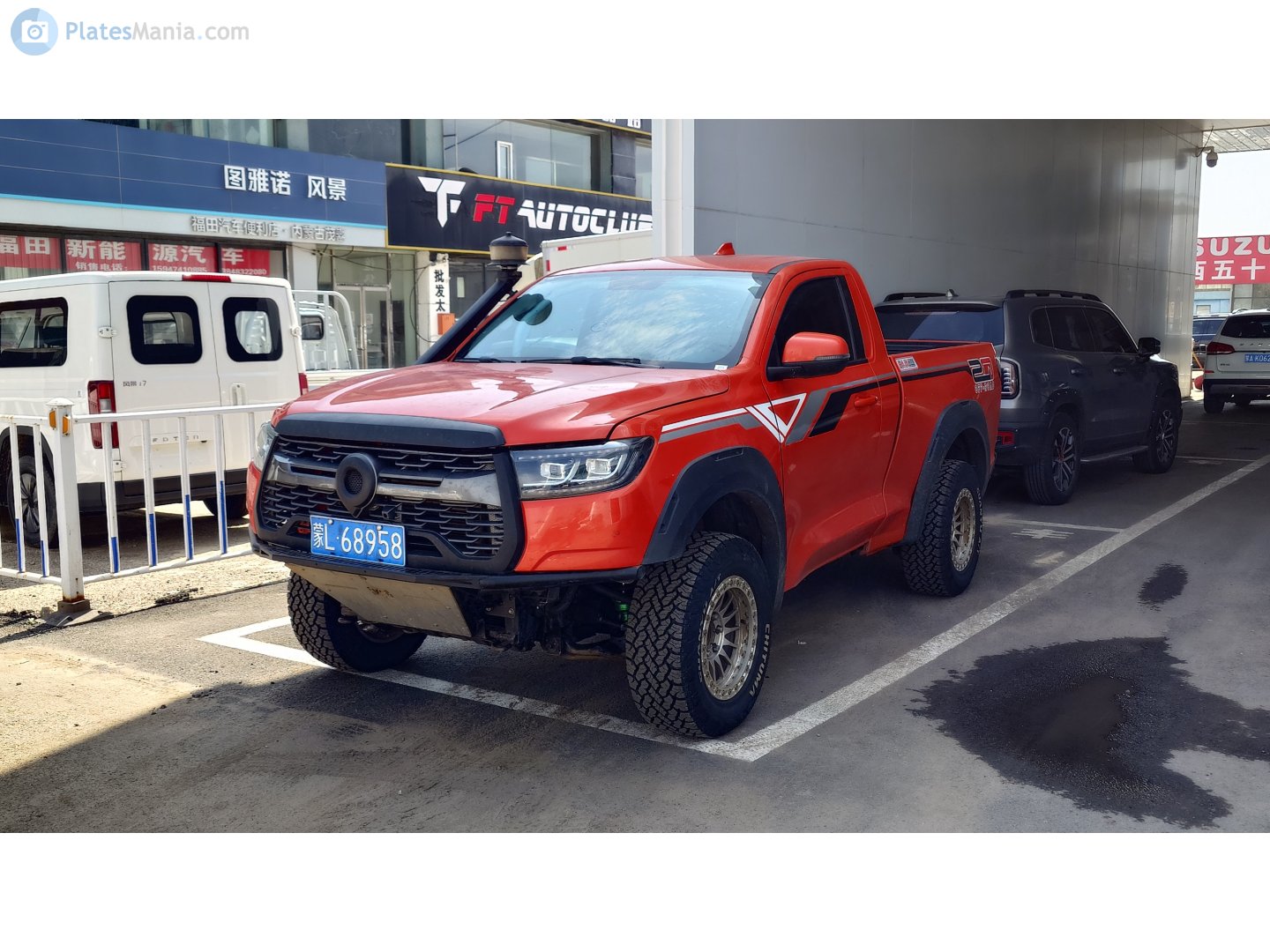 蒙L·68958, Great Wall (GWM) Poer (Pao/P-Series/Ute) 1st gen (CN-market), 2019–2023