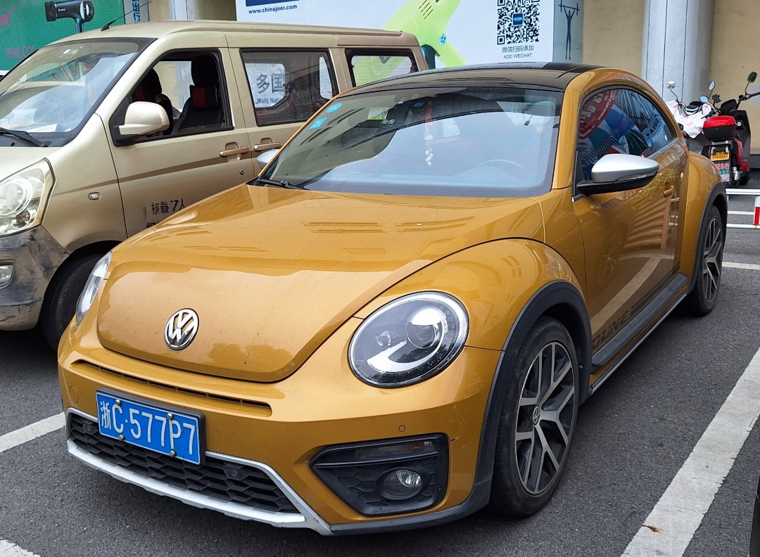 浙C·577P7, Volkswagen Beetle 3rd gen Dune Coupé (A5), 2016–2018