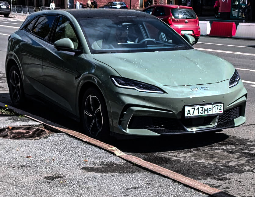 а 713 мр 172, BYD Seal / Haibao 1st gen 06 GT, Hatch, 2024–