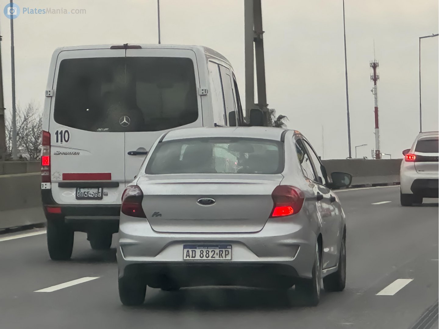 AD 882 RP, Ford Ka 3rd gen (Ka+) Sedan (B562; TK), facelift, 2018–2021