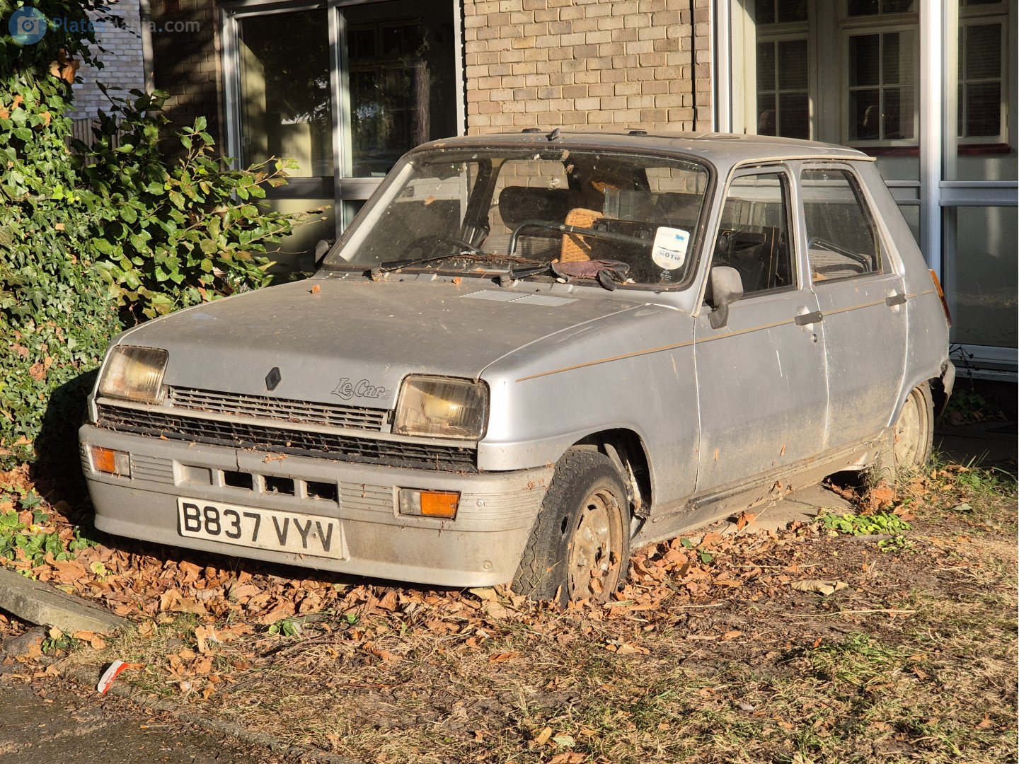 B837VYV, Renault 5 1st gen 5-door Hatch (122), 1980–1985