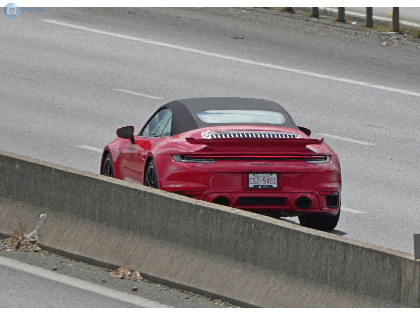 CSZ-5401, Porsche 911 8th gen Cabrio (992.1), 2019–2024