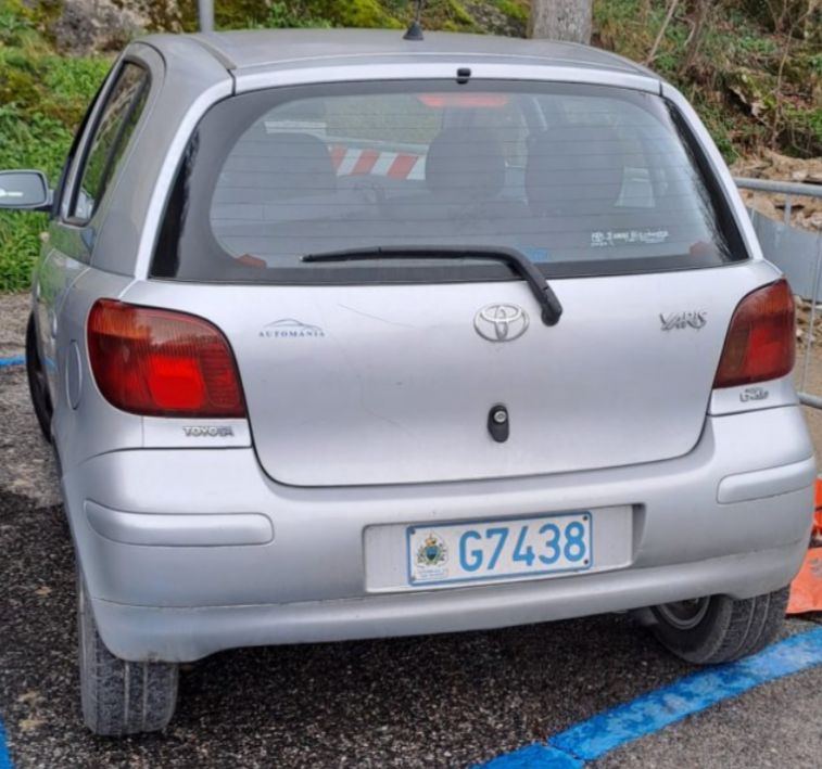 G7438, Toyota Yaris 1st gen 5-door Hatch (XP10), 1999–2005