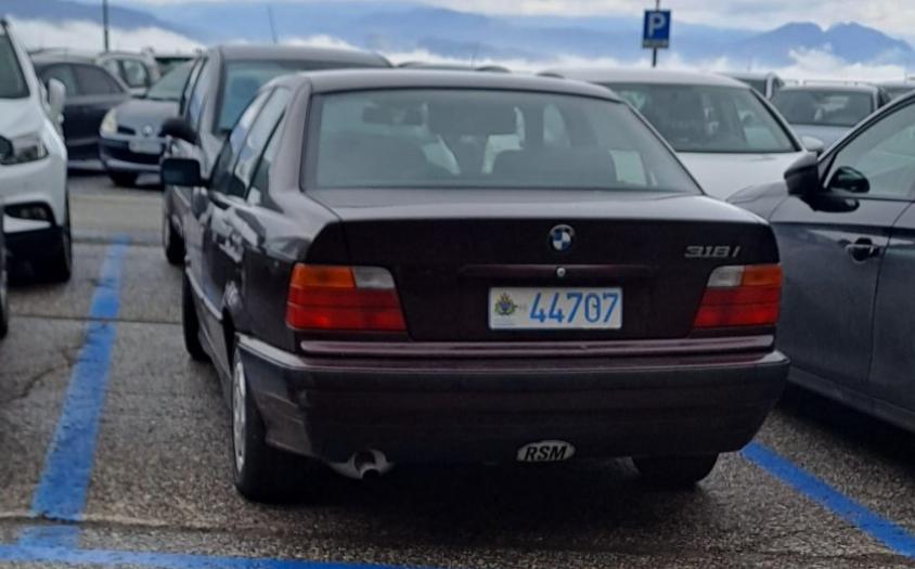 44707, BMW 3 Series 3rd gen Sedan (E36), 1990–1998