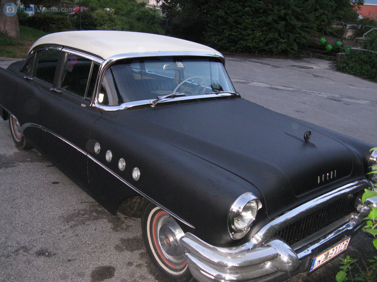 WZ 871 DP, Buick Century 2nd gen 4-door Sedan (61; B-body), 2nd facelift, 1955–1956
