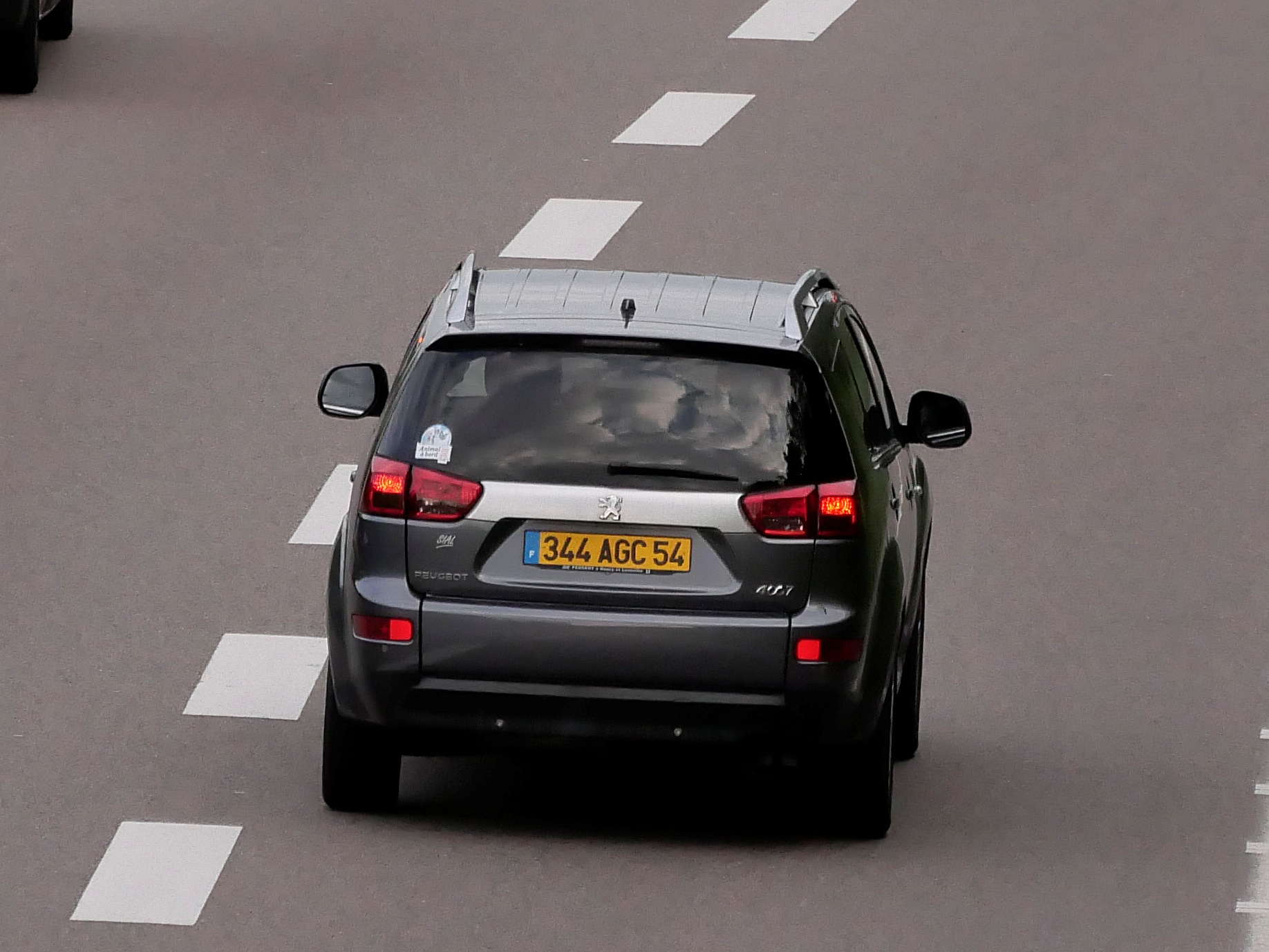 344 AGC 54, Peugeot 4007 1st gen (I3), 2007–2012