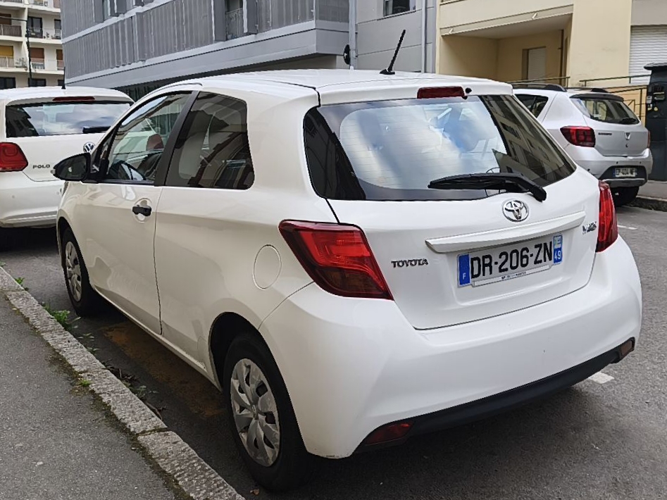 DR-206-ZN, Toyota Yaris 3rd gen 3-door Hatch (XP130), 1st facelift, 2014–2017