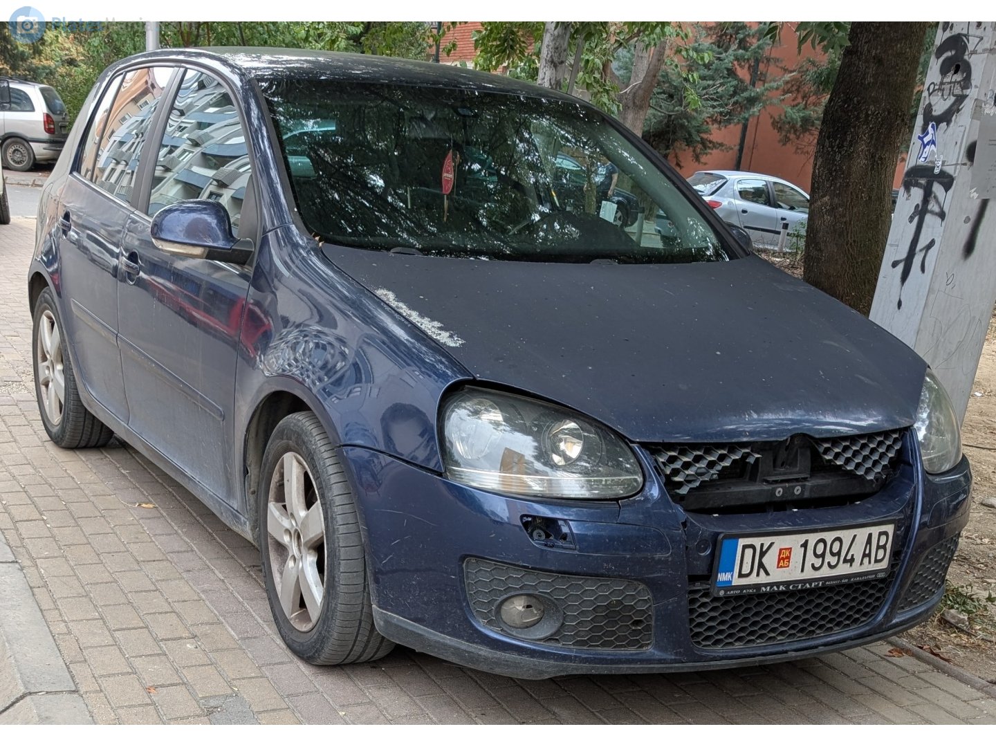 DK 1994 AB, Volkswagen Golf 5th gen 5-door Hatch (1K1), 2003–2008