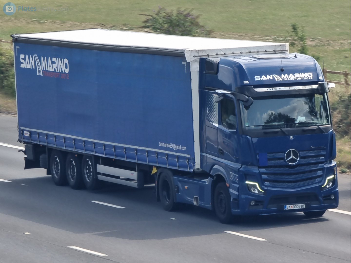 SK 0008 BE, Mercedes-Benz Actros 3rd gen (MP4/MP5), 2011–