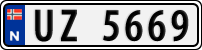 License plate of Norway, Trailers, motorcycles, special vehicles