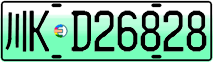 License plate of China, Electric vehicles