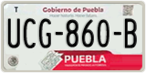 Puebla, Cars (AAA-000-A)