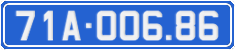 License plate of Vietnam, Government and public administrations
