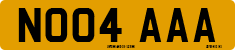 License plate of the United Kingdom, 2001 year system