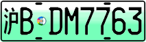 License plate of China, Electric vehicles