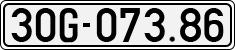 License plate of Vietnam, Cars
