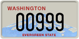 Washington, Vanity Plates