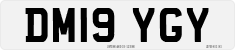 License plate of the United Kingdom, 2001 year system