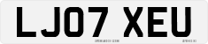 License plate of the United Kingdom, 2001 year system