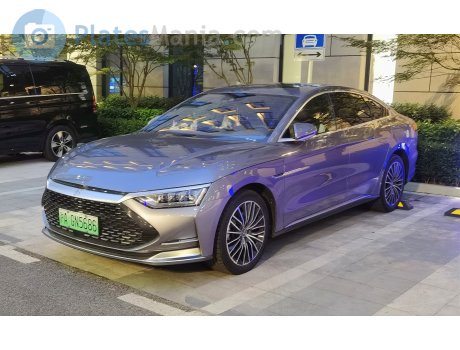 沪A·GN5686, BYD Han