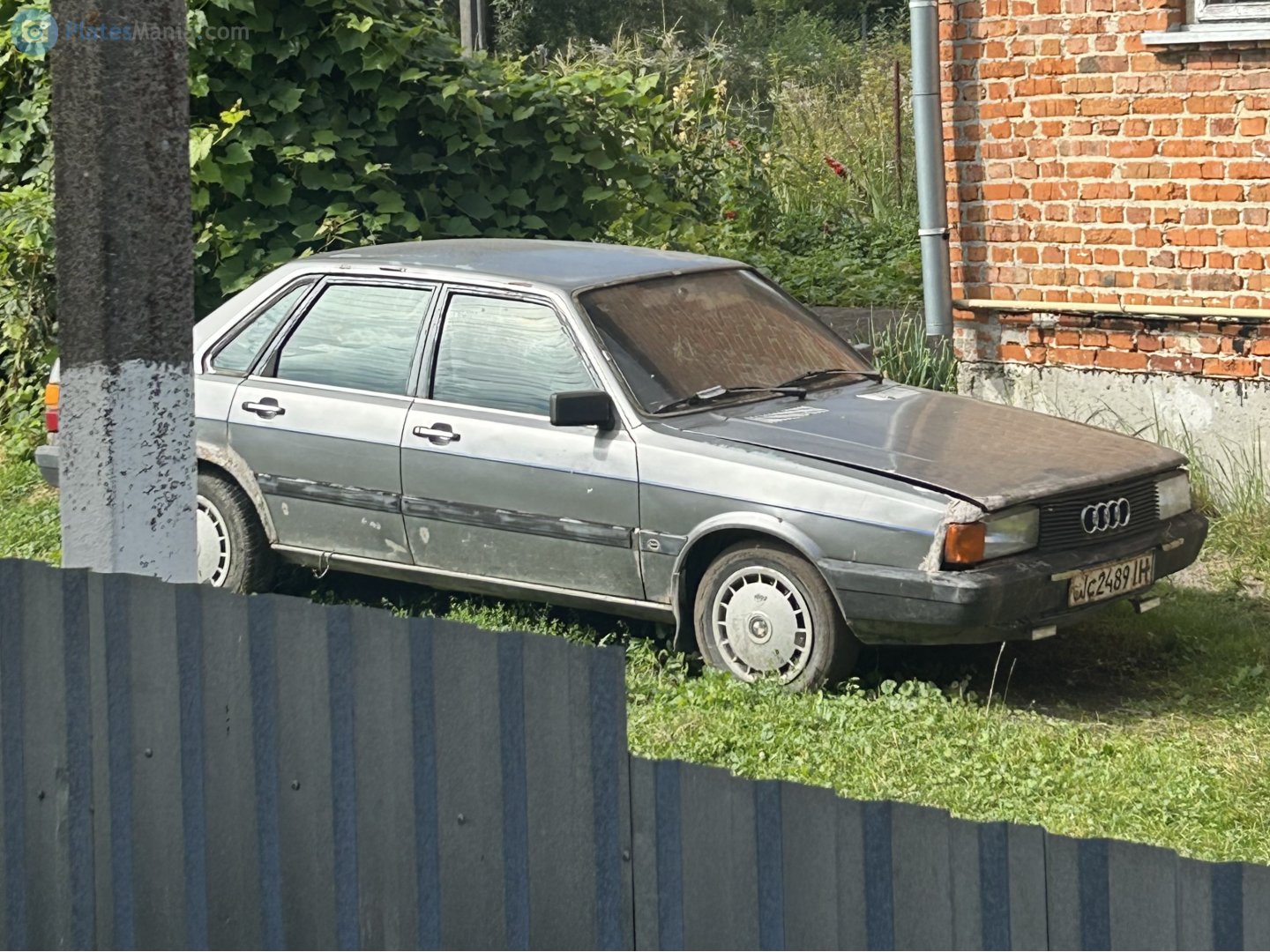 с 2489 ІН, Audi 80 2nd gen 4-door Sedan (B2/81/85), 1978–1986