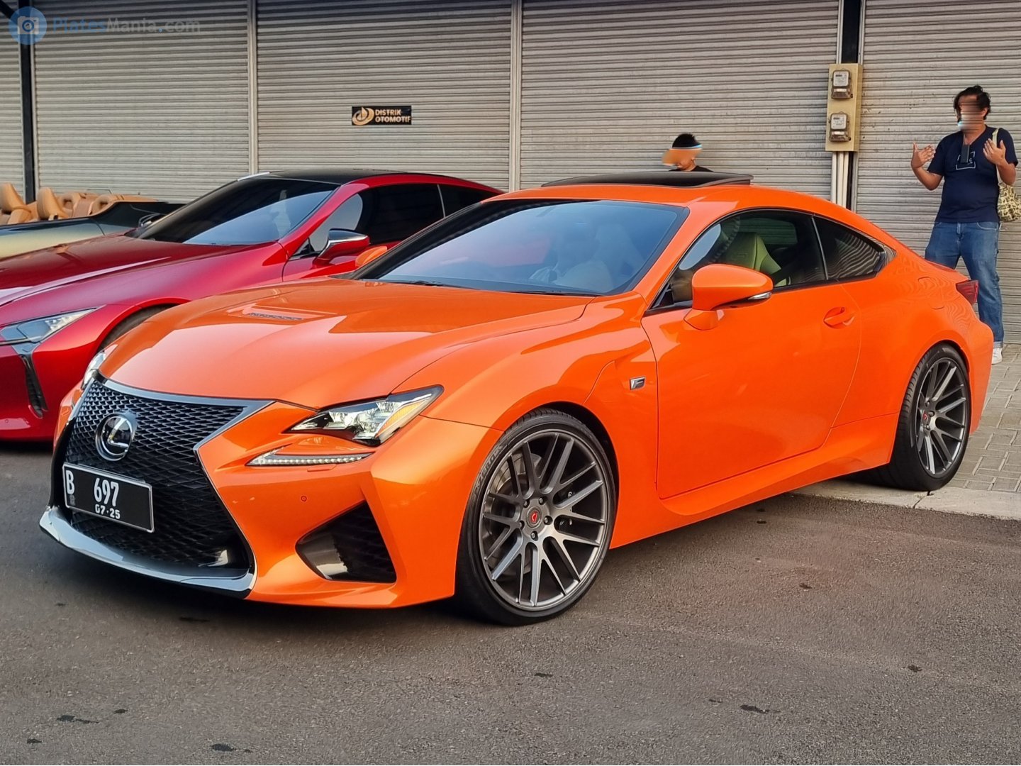 B 697, Lexus RC 1st gen F (USC10), 2014–2019