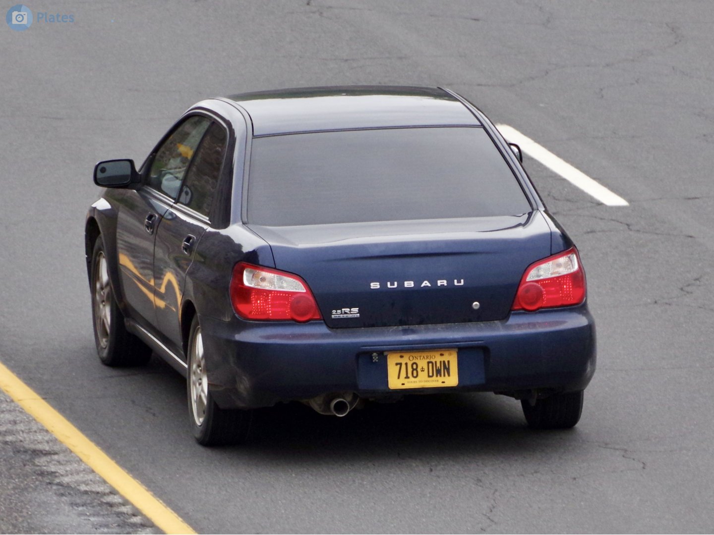 718-DWN, Subaru Impreza 2nd gen Sedan (GD), 1st facelift, 2002–2005