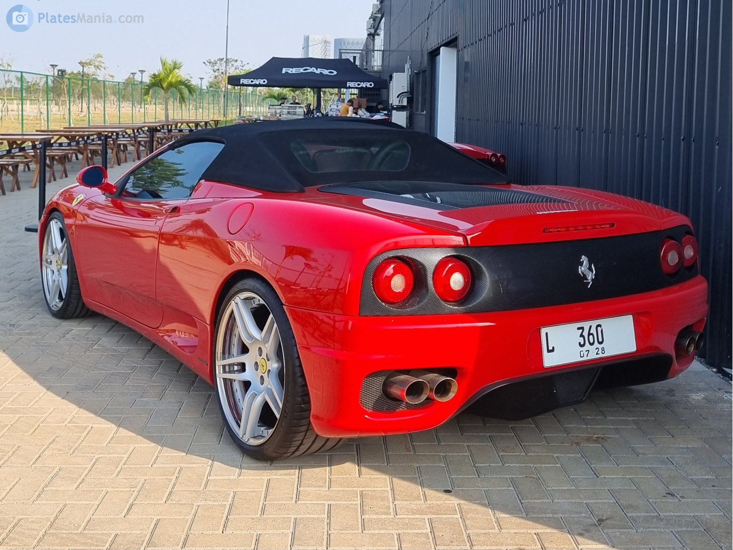L 360, Ferrari 360 1st gen Spider (F131), 2000–2005