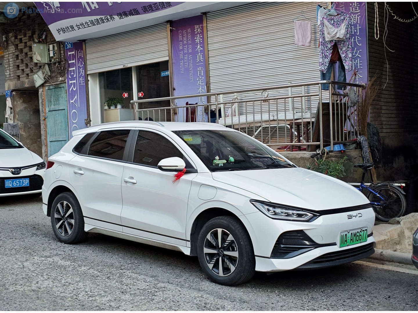 川A·AM6677, BYD e2 1st gen, 2019–