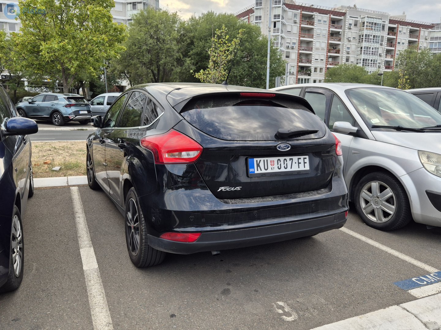 KU 007-FF, Ford Focus 3rd gen Hatch (DYB; C346), facelift, 2014–2019