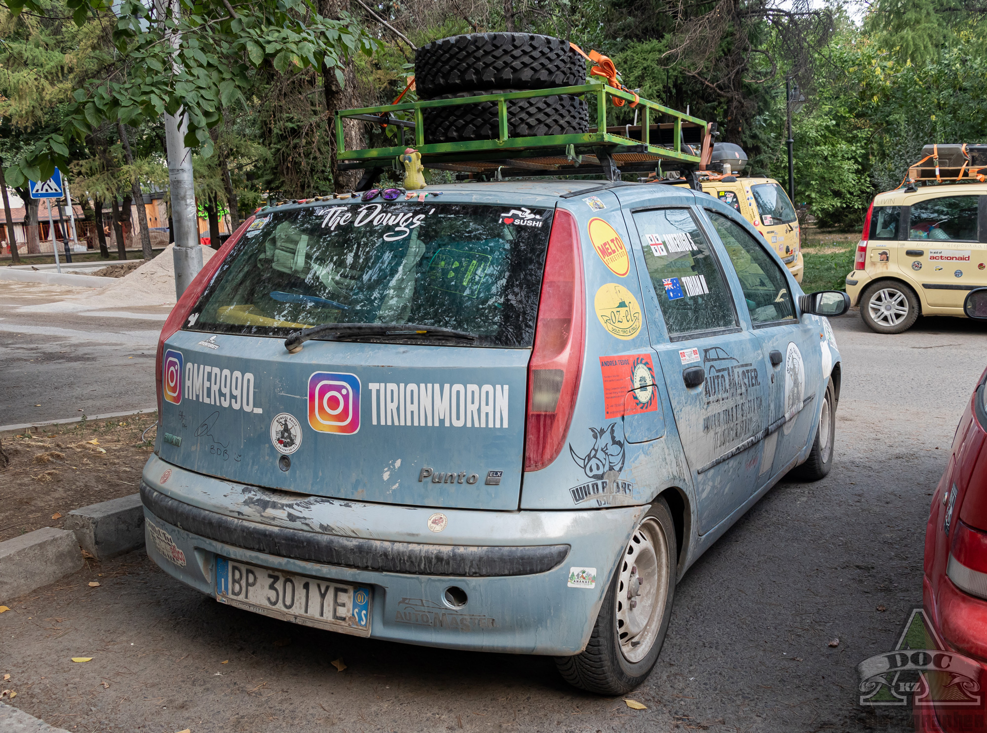 BP 301 YE, FIAT Punto 2nd gen 5-door Hatch (188), 1999–2003