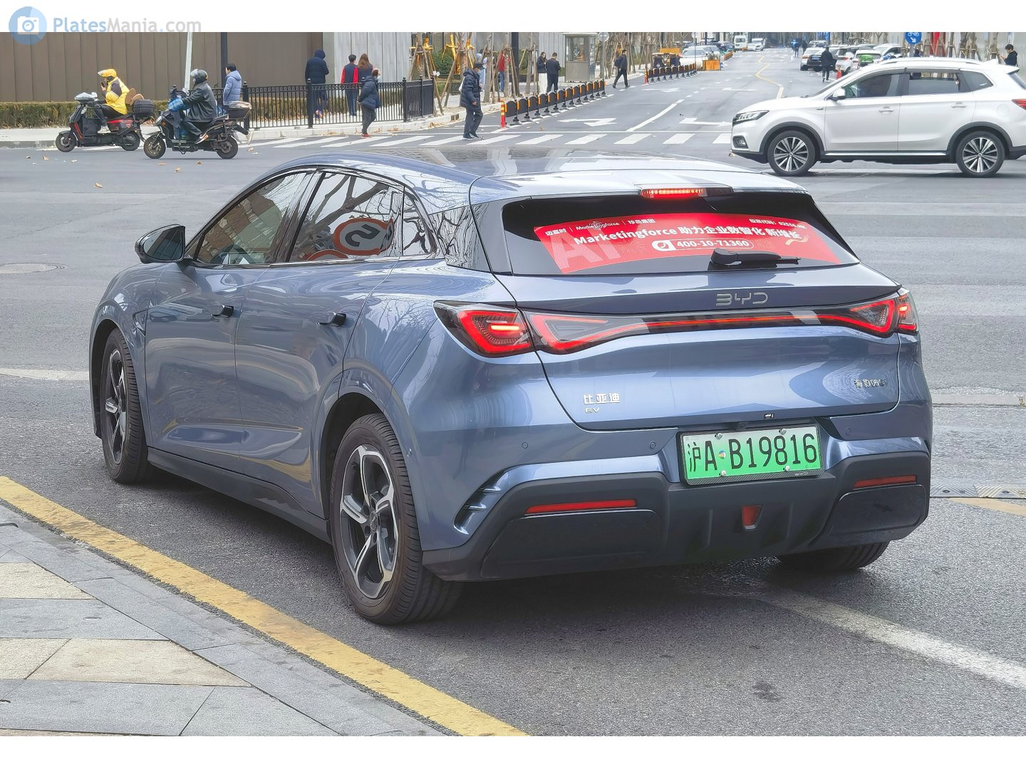 沪A·B19816, BYD Seal / Haibao 1st gen 06 GT, Hatch, 2024–