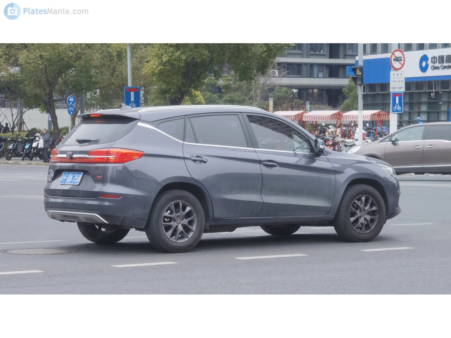 沪F·AK758, BYD Song 1st gen SUV, facelift, 2018–2022