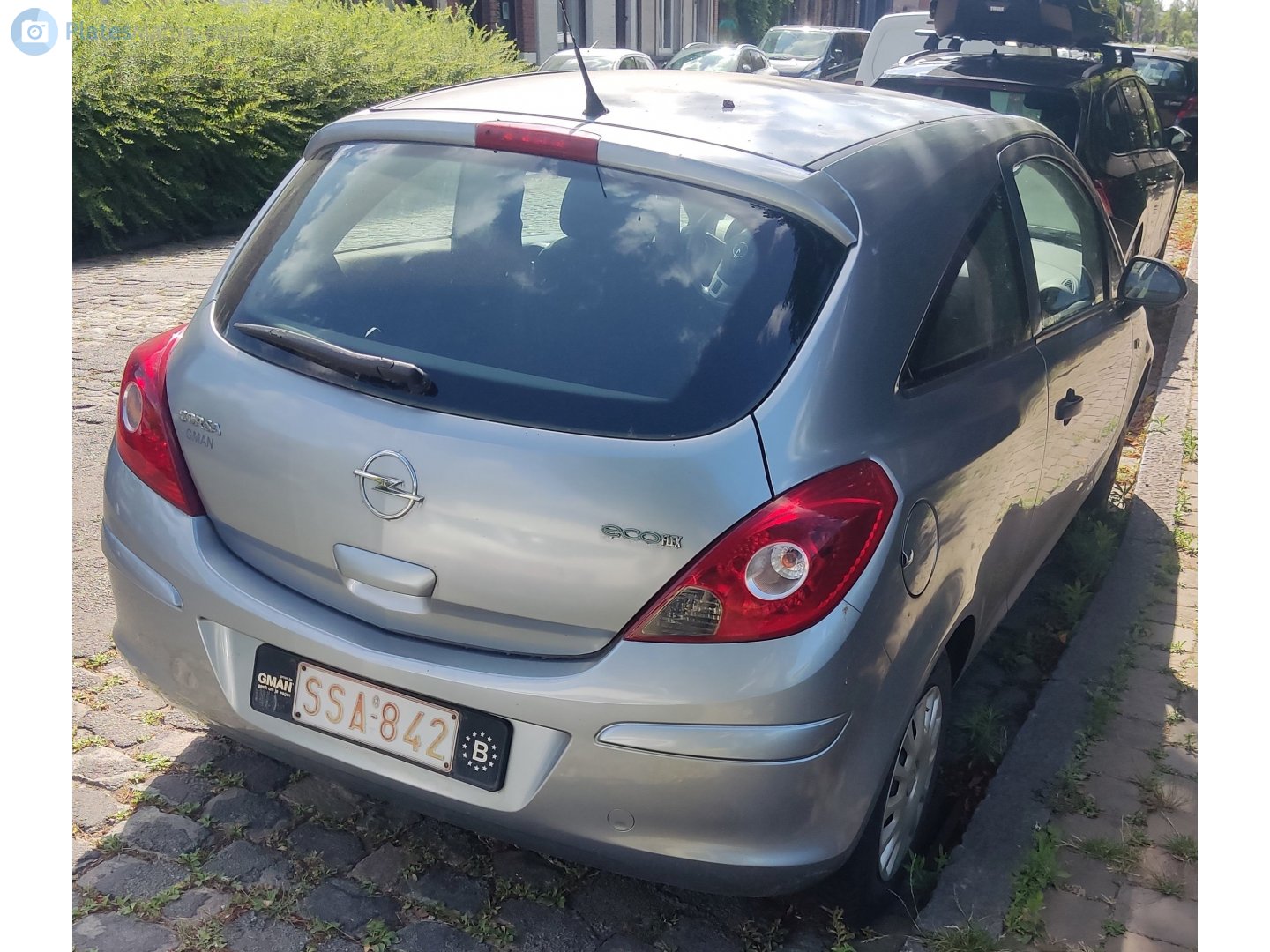 SSA-842, Opel Corsa 4th gen 3-door Hatch (D; S07), 2006–2015