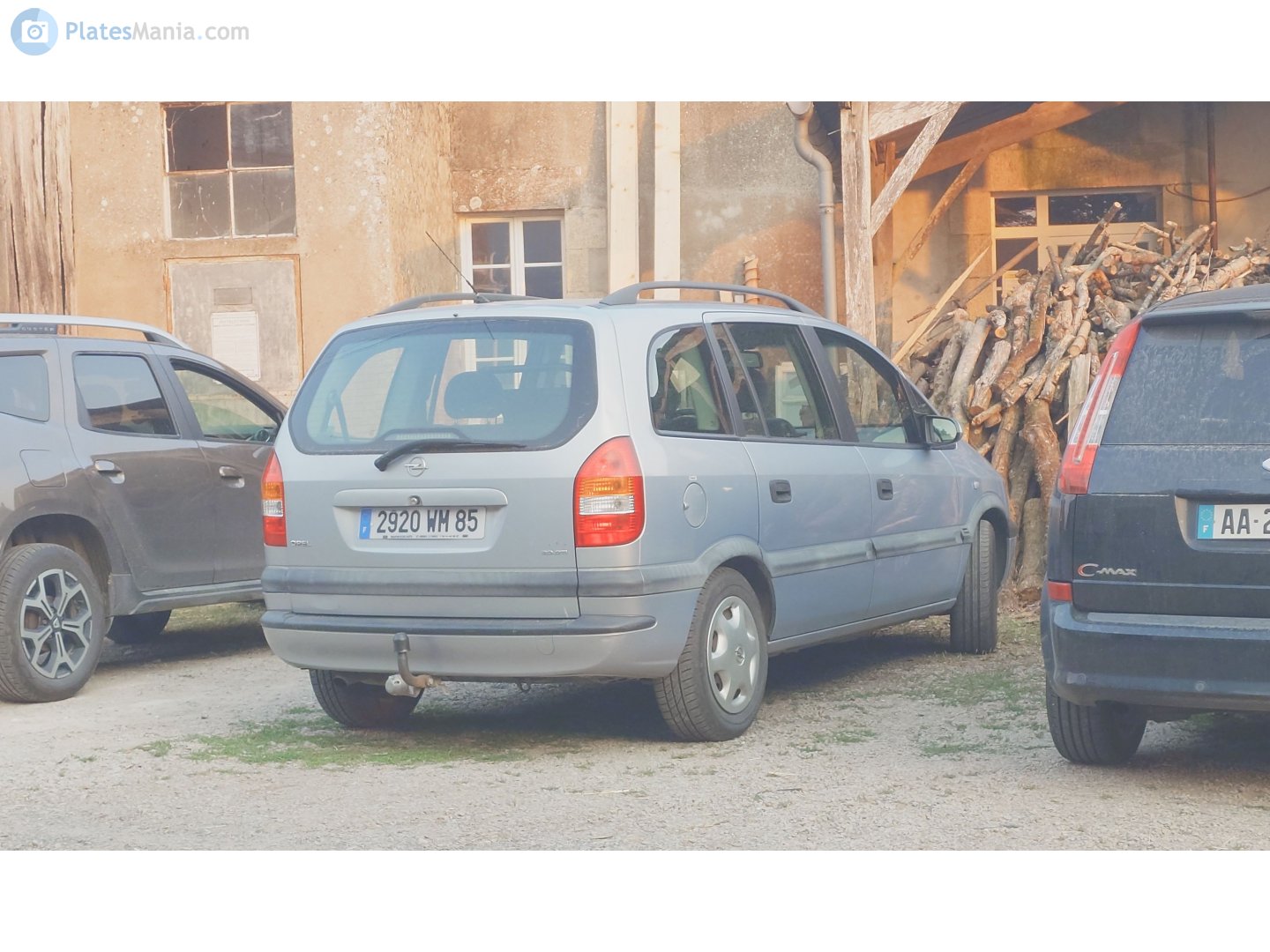 2920 WM 85, Opel Zafira 1st gen (A; T98), 1999–2005