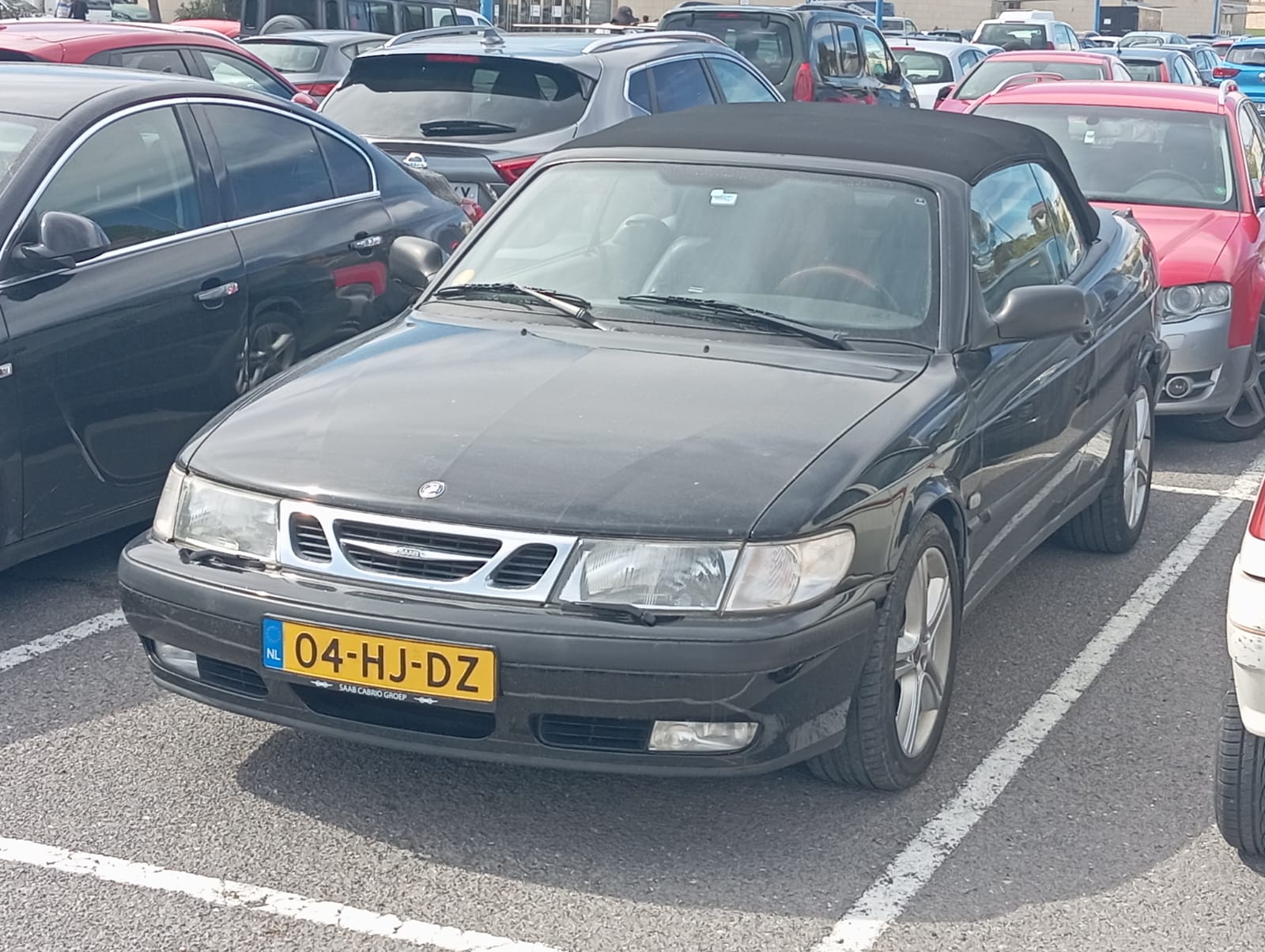 04-HJ-DZ, SAAB 9-3 1st gen Convertible (YS3D), 1998–2003