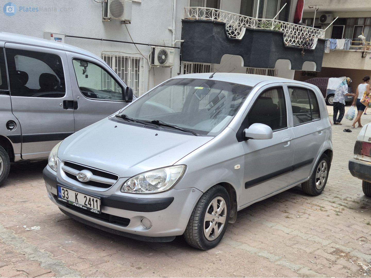33 K 2411, Hyundai Getz 1st gen 5-door Hatch (TB), facelift, 2005–2011