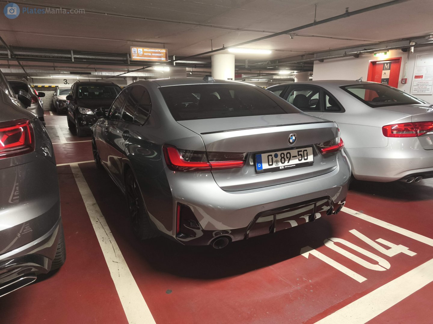 0 89-50, BMW 3 Series 7th gen Sedan (G20/G28), facelift, 2022–