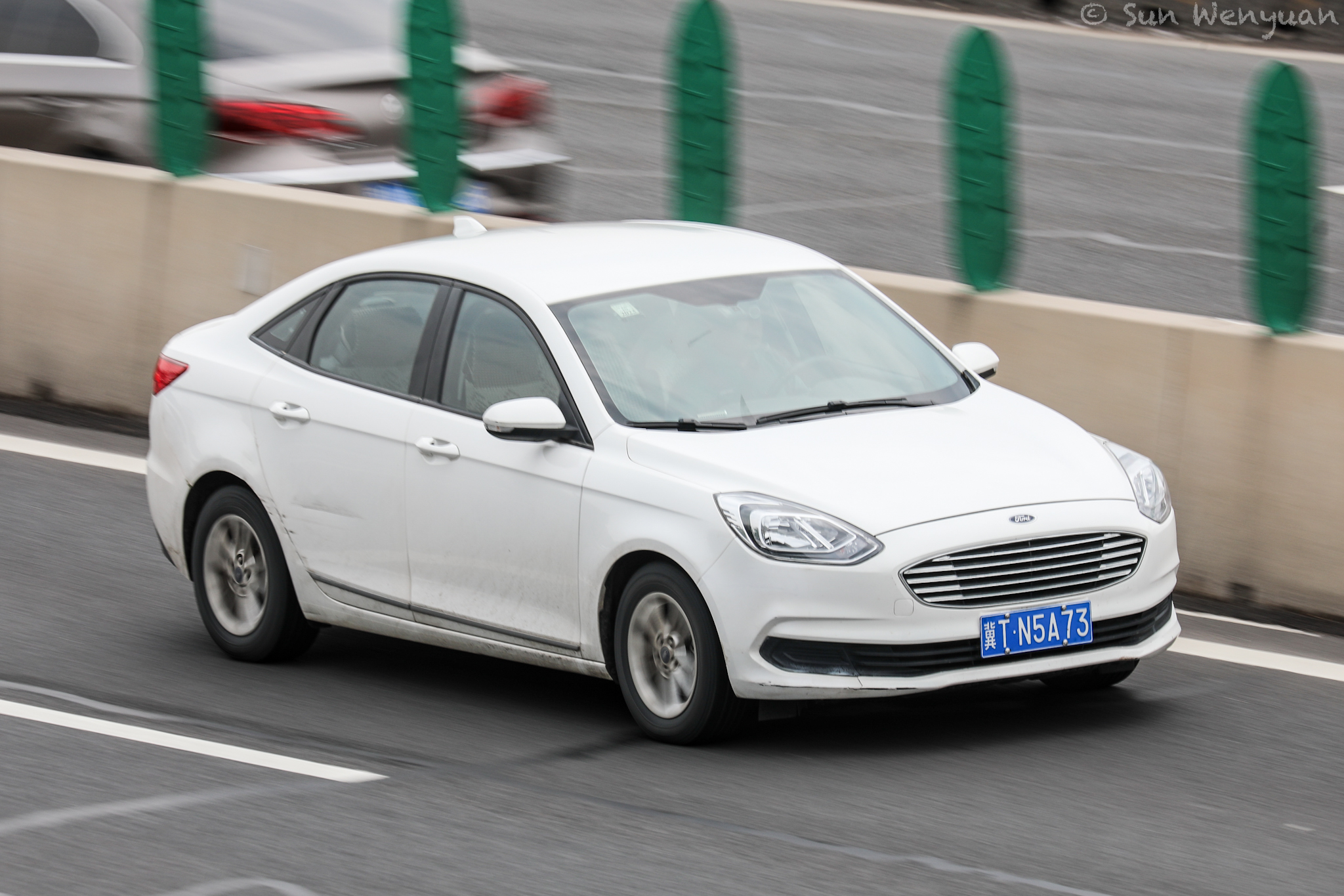 冀T·N5A73, Ford Escort 6th gen (C433; CN-market), 1st facelift, 2018–2021