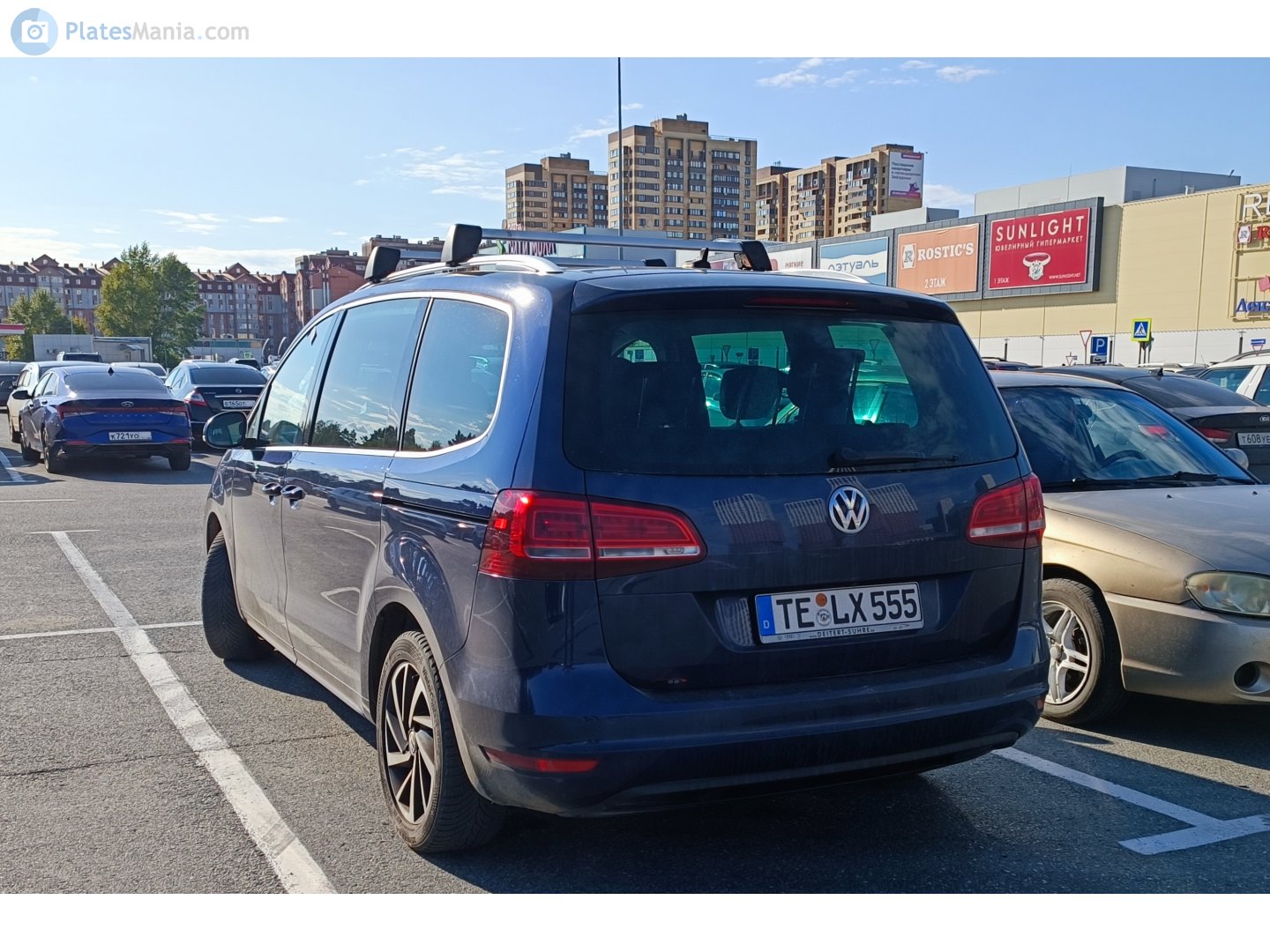 TE LX 555, Volkswagen Sharan 2nd gen (7N), 2010–2022